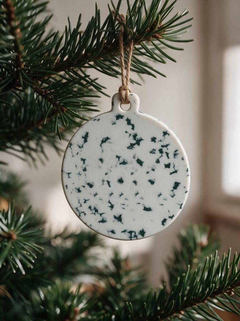 Bolas de Navidad Marsella · Pack de 2 · acabado Marsella en ambiente