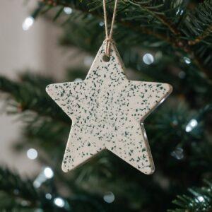 Estrellas de Navidad Marsella · Pack de 2 · acabado Marsella en ambiente