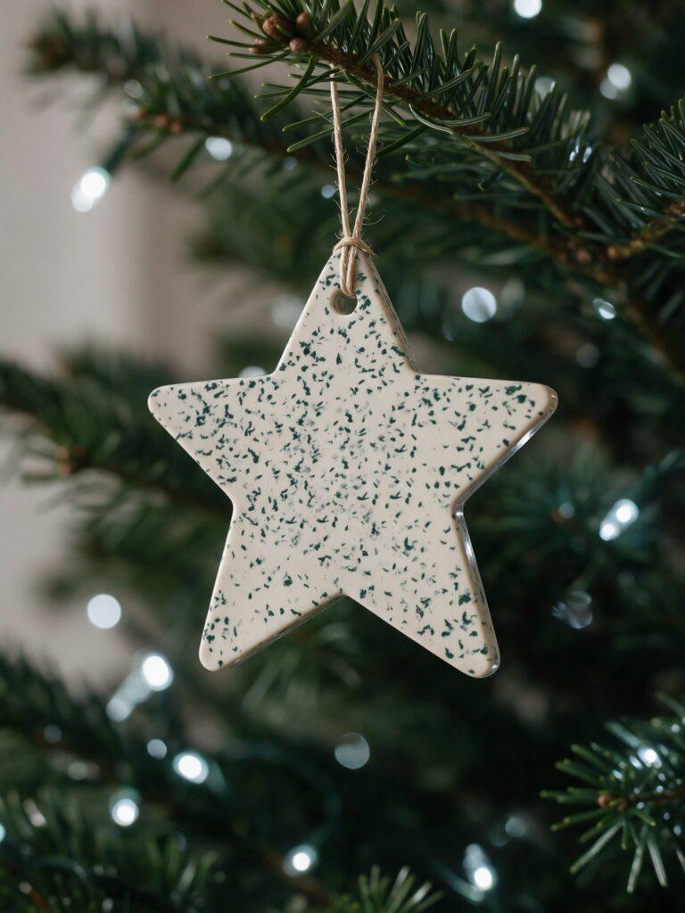 Estrellas de Navidad Marsella · Pack de 2 · acabado Marsella en ambiente